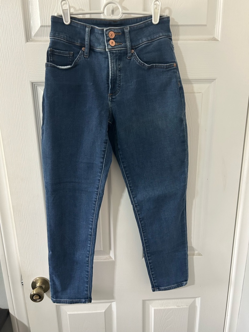 Classic Mid-Rise Dark Blue Women's Jeans